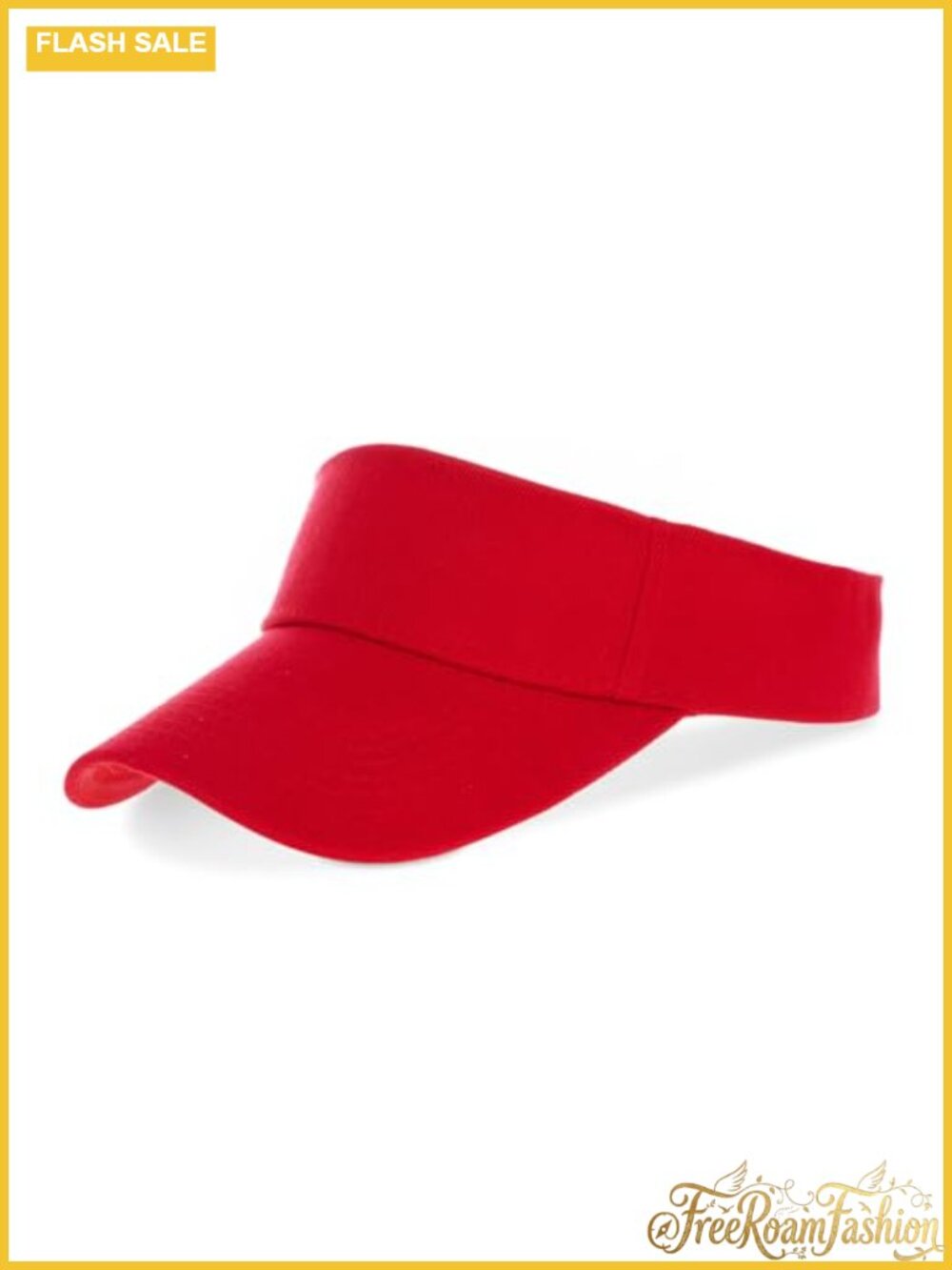 Cotton Twill Sun Visor Hat Adjustable UV Protection Golf Tennis Cap